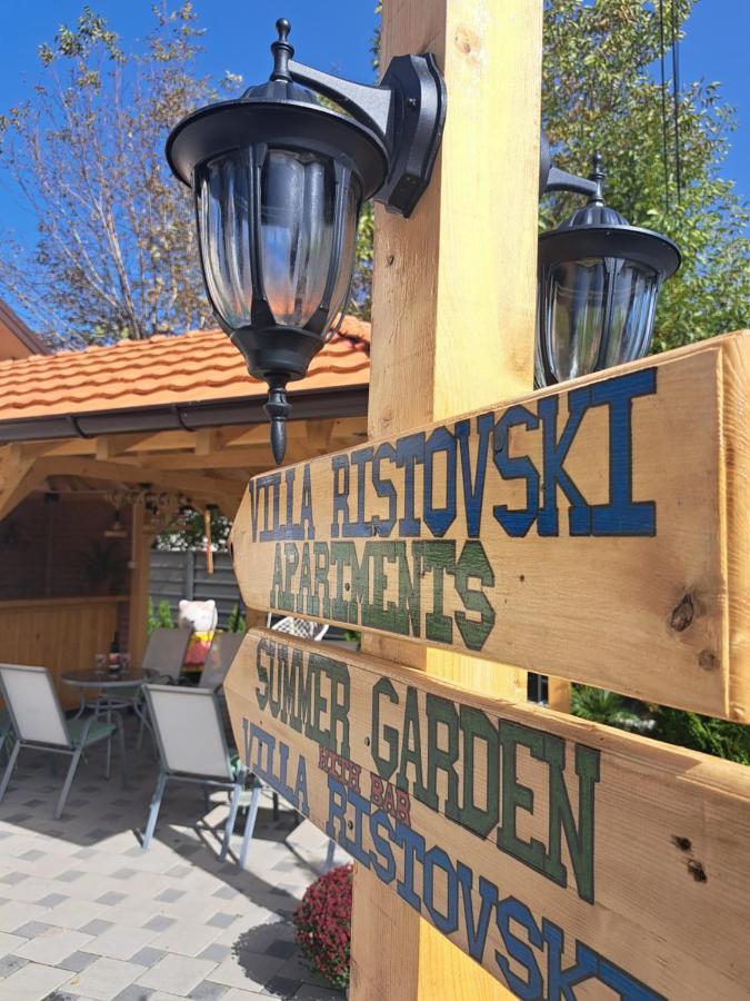 Villa Ristovski Ohrid Kültér fotó